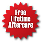 Free Lifetime Aftercare